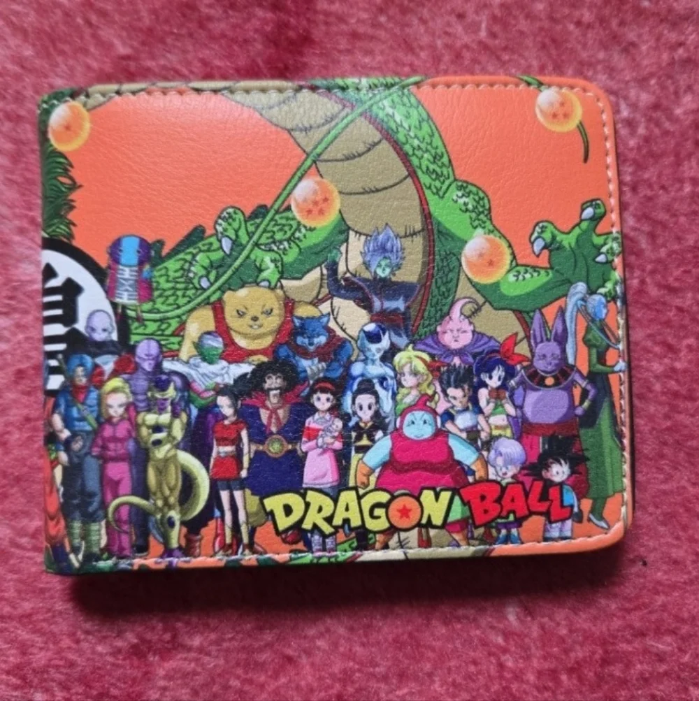 New dragon ball z anime manga leather wallet